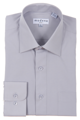 grey Modena dress shirt M300CL0R-GRY_1_2