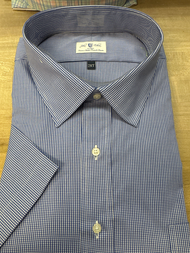 John Edwin checked SS Shirt