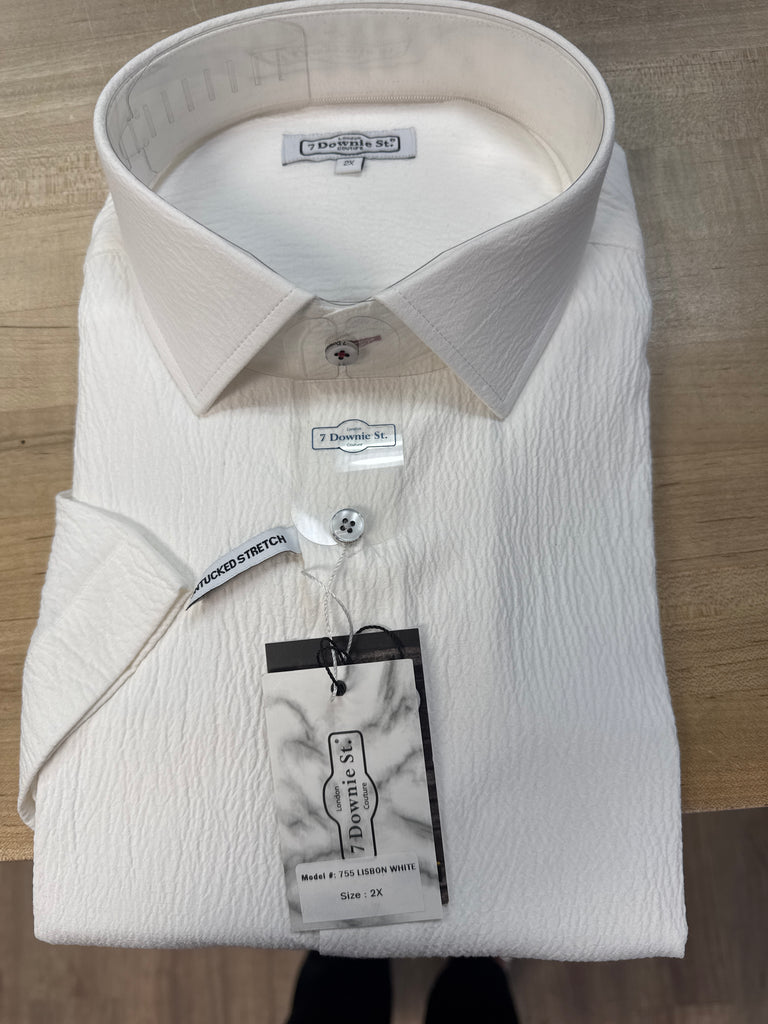 7 Downie St. - Short Sleeve White Shirt