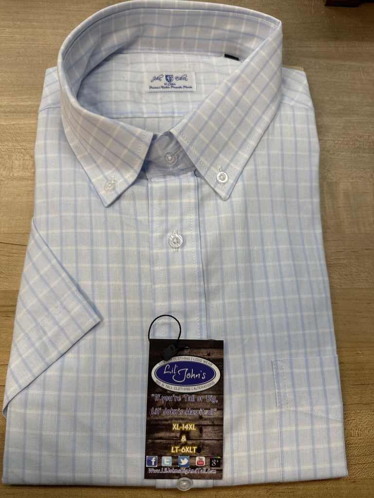 John Edwin Plaid SS Shirt