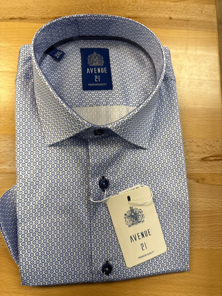 Avenue 21 Luxury Cotton SS Shirt