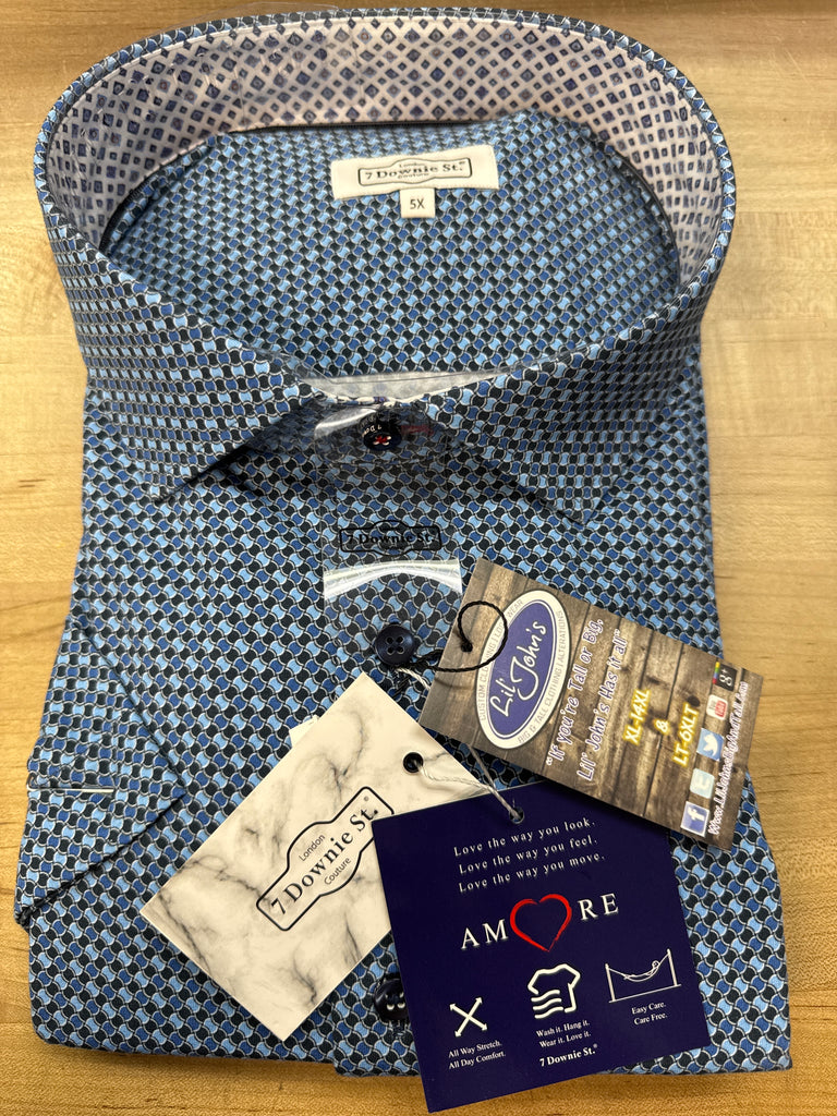 7 Downie St. SS Pattern shirt