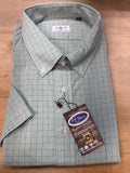 John Edwin ss checked Shirt