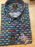 F/x Fusion SS Shirt with Vintage Cars