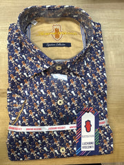 Luchiano Visconti SS shirt with Jellyfish/Scuba Diver