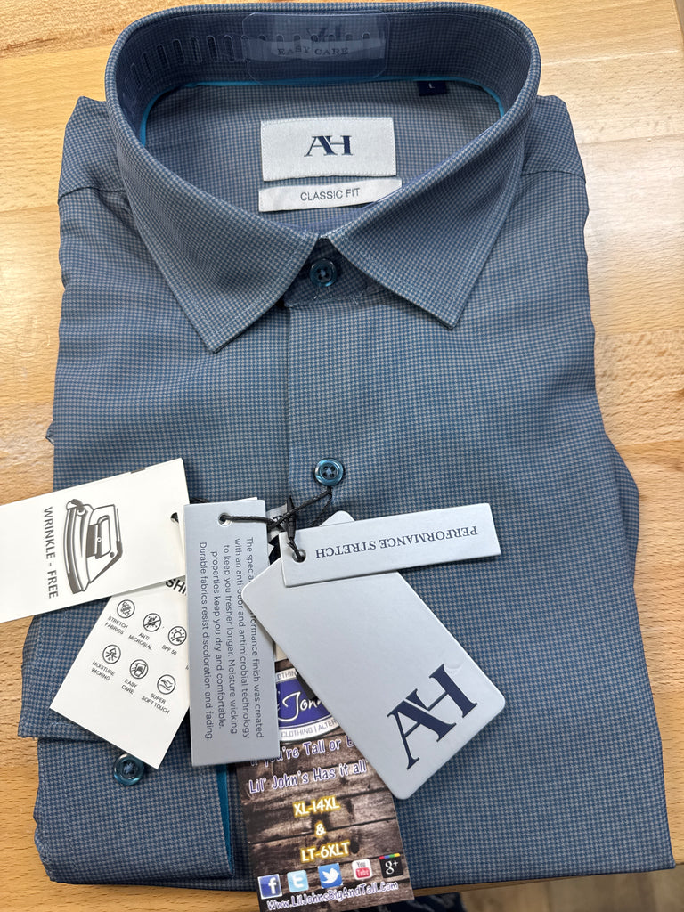 AH LS Shirt Wrinkle free Classic Fit