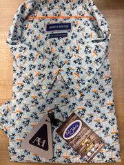 American Heritage SS Shirt with Sailboats