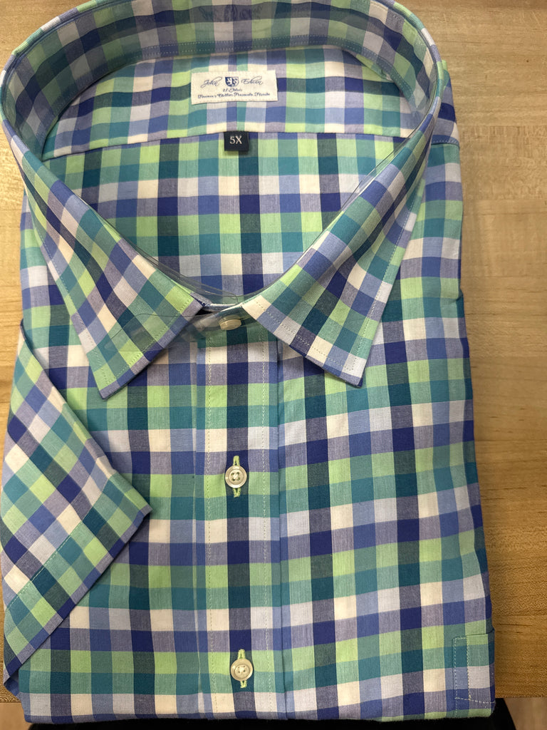 John Edwin - SS Plaid Shirt