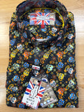 7 Downie St. LS shirt with Sugar Skulls