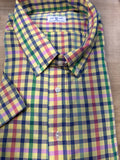 John Edwin Plaid SS Shirt
