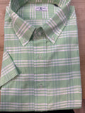 John Edwin SS Plaid Shirt