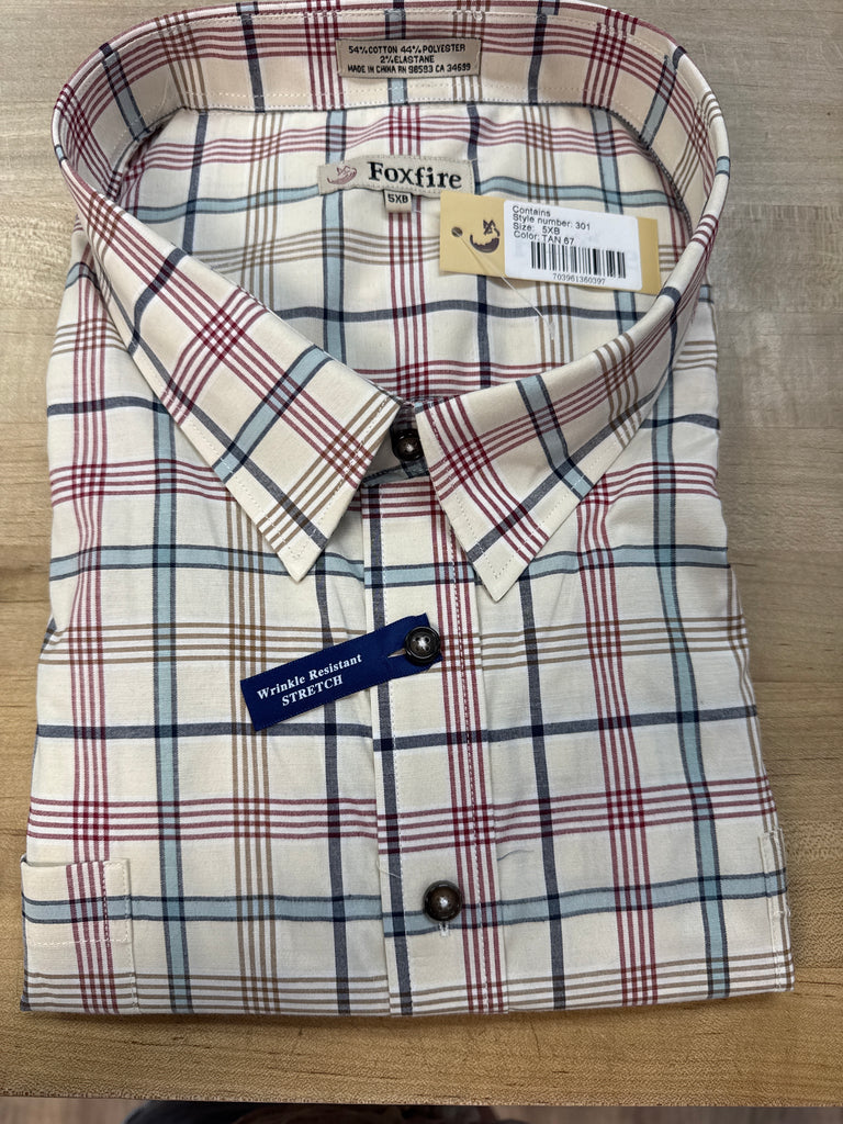 FoxFire - 2 Pocket - S/S Sports Shirt
