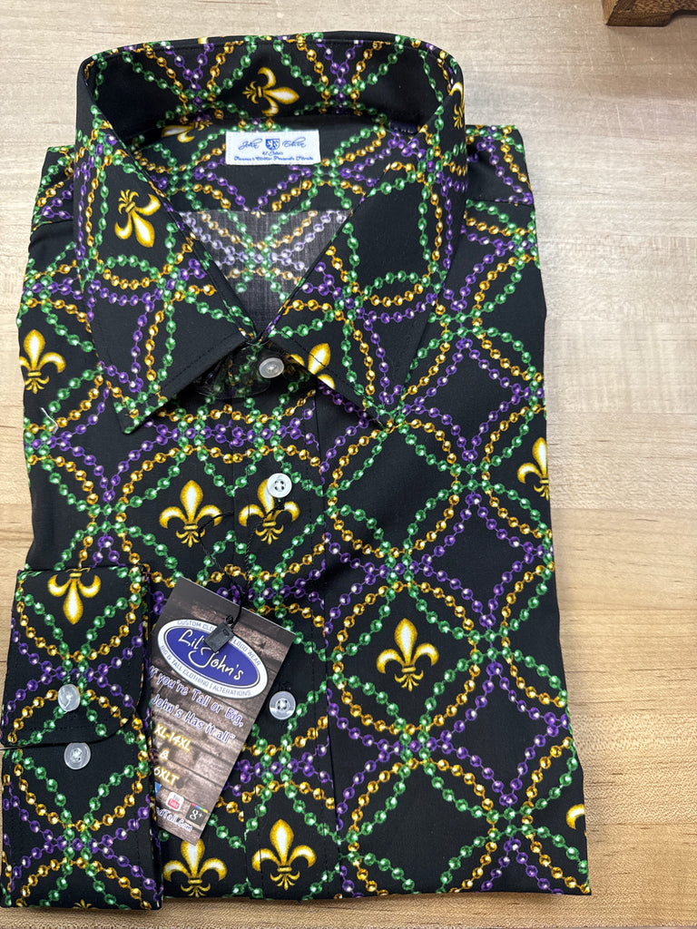 John Edwin Mardi Gras LS Shirt