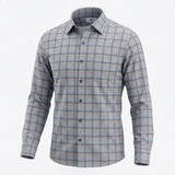 AH - plaid - LS Sports Shirt