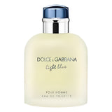 Dolce & Gabbana Light Blue Pour Homme perfume bottle on a white background