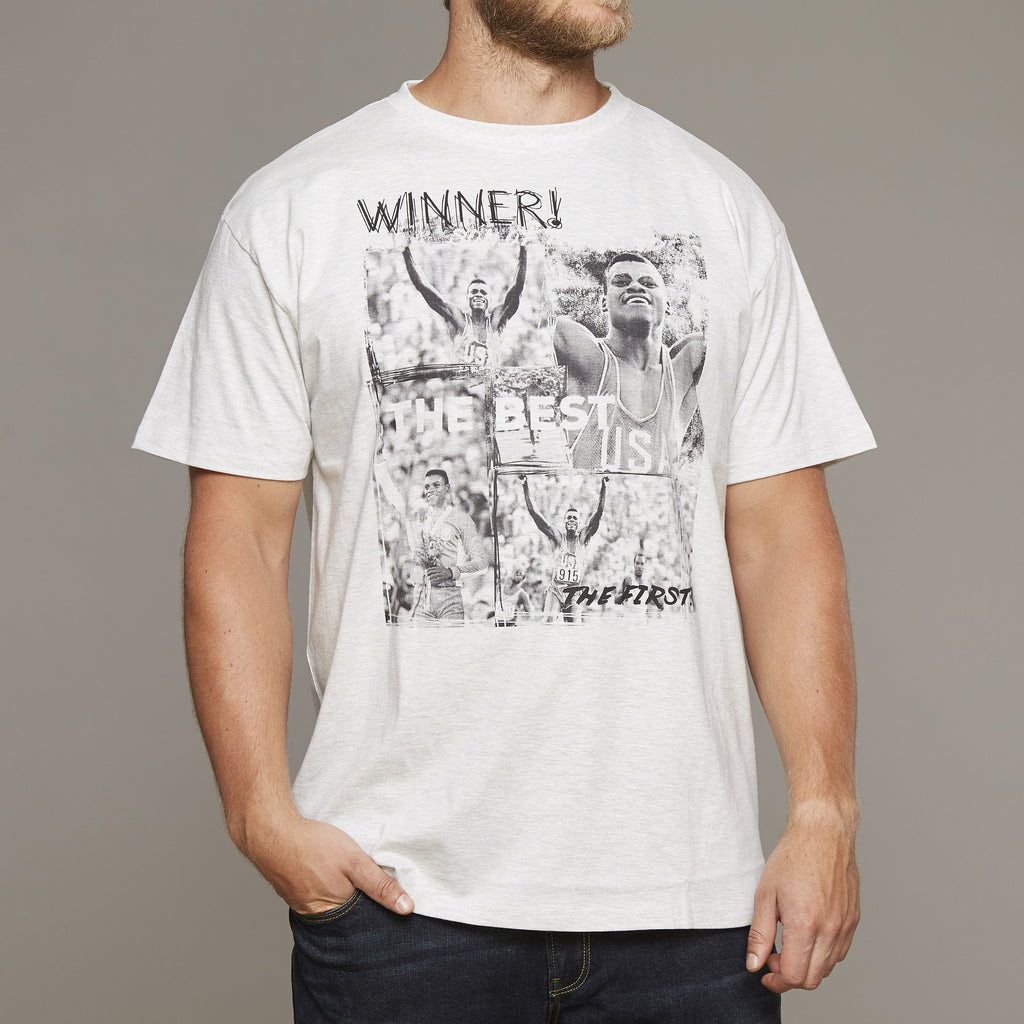 Replika  Carl Lewis Printed T-Shirt