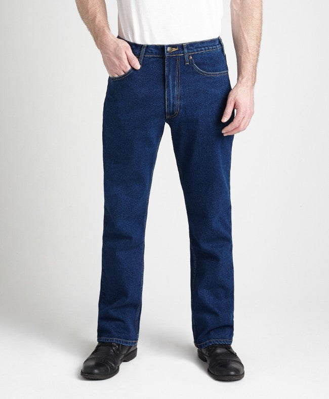 Grand River Dark Stone Stretch Blue Jeans BIG MEN (28, 30 & 32 inseam) | Lil' John's Big Tall Men's