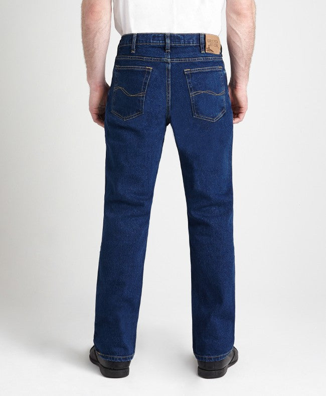 Grand River Dark Stone Stretch Blue Jeans BIG MEN 28 30 32