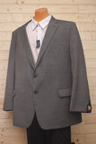 Petrocelli Black & White Tick Suit Separate Jacket at lil johns big and tall mens suits