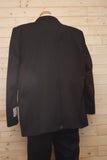 Petrocelli All Wool Charcoal Suit Separate Jacket at lil johns big and tall mens clothing