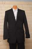 Petrocelli Black 2 Button Suit Separate Jacket at lil johns big and tall mens clothing