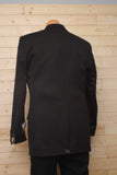 Petrocelli Black 2 Button Suit Separate Jacket at lil johns big and tall mens clothing