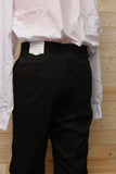 Petrocelli Wool Blend Black Suit Separate Pants at lil johns big and tall mens clothing