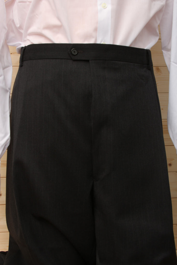 Charcoal Stripe Suit Separate Pants
