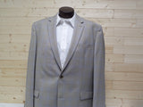 Shaquille Oneal Tan Plaid Sports Coat at Lil Johns Big and Tall mens Clothing