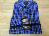 FX Fusion Long sleeve easy care pocket check shirt at Lil johns big and tall mens fashion