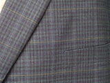 100 % wool navy window panel sports coat at lil johns big and tall