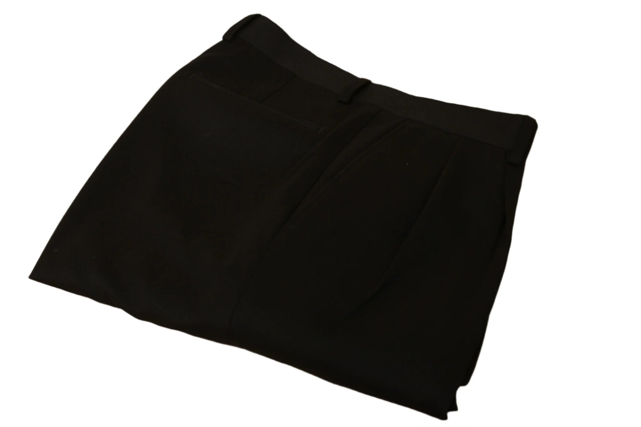 Petrocelli-Suit Sep-Pants-Black Long Rise Pleated (Stewart) / 56