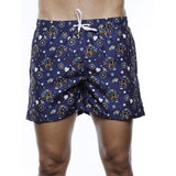 Luchiano Visconti Bottle Cap Skulls Swim Trunks