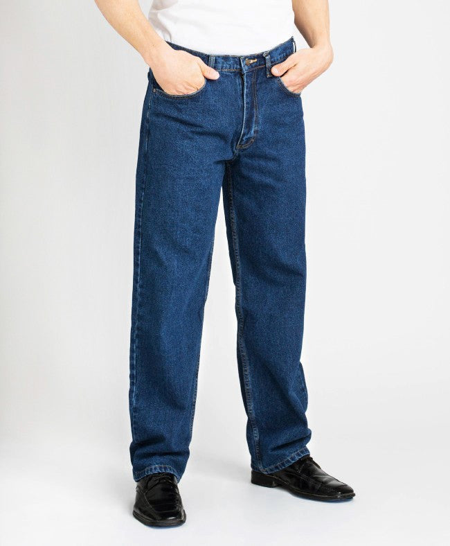 Grand River Blue Classic Jeans Relaxed Fit TALL MEN (34, 36, &38 insea