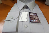 MODENA GREY POPLIN DRESS SHIRT
