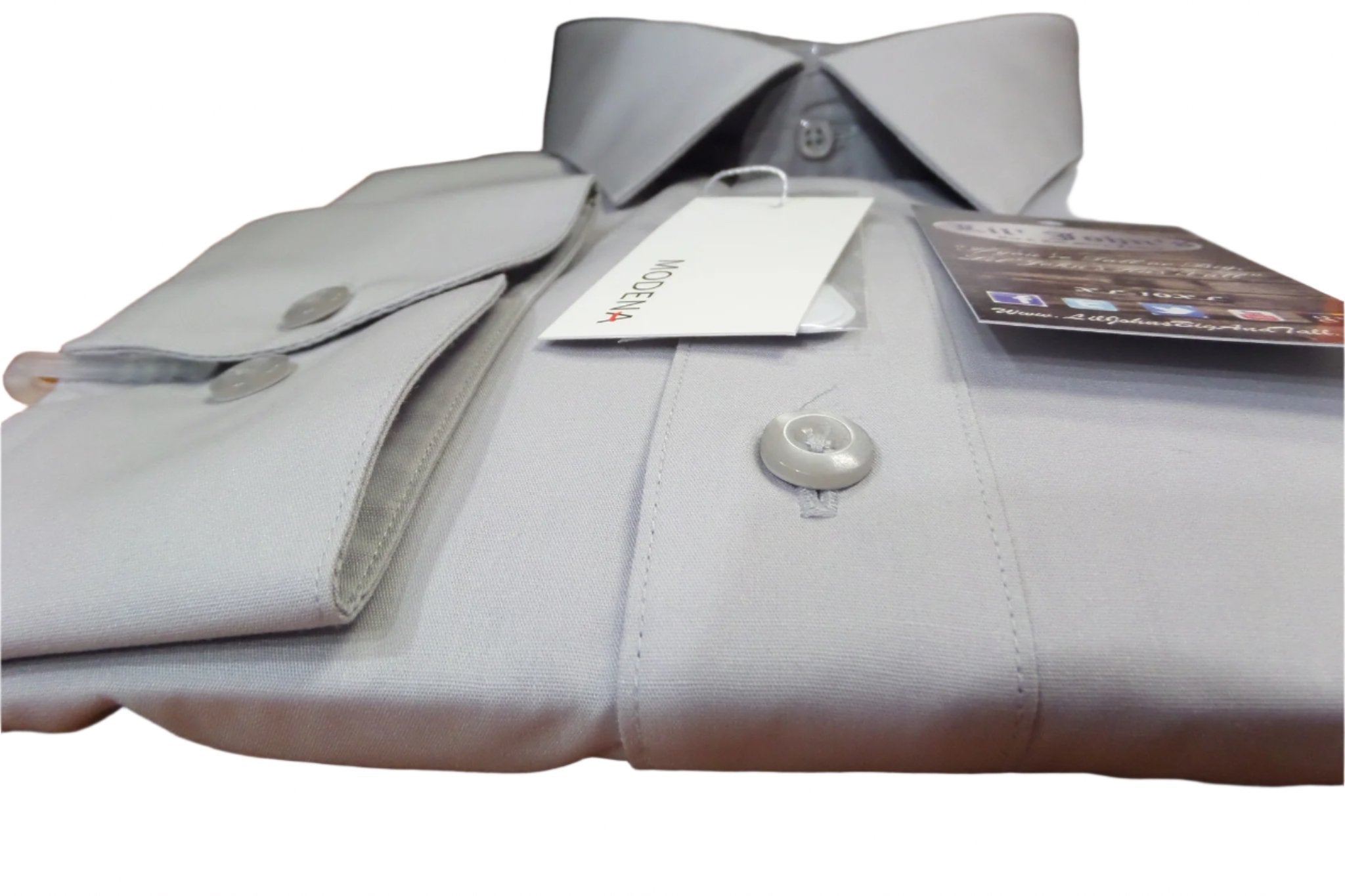 modena dress shirts MODENA - DRESS SHIRT - CLASSIC FIT - POPLIN