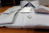 MODENA GREY POPLIN DRESS SHIRT