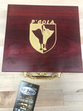 John Edwin Pensacola Pelican logo card set in wooden case Limited edition only at Lil Johns Big and Tall