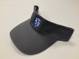 John Edwin cotton visor in grey only at lil johns big and tall
