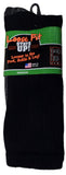 extra wide loose fit stay up crew sock @ www.liljohnsbigandtall.com Lil Johns big and tall mens fashion