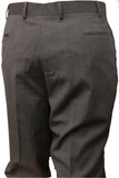Petrocelli Wool Blend Black & White Tick Suit Separate Pants at lil johns big and tall mens clothing